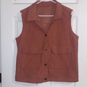 Emery Rose women’s size large corduroy vest
